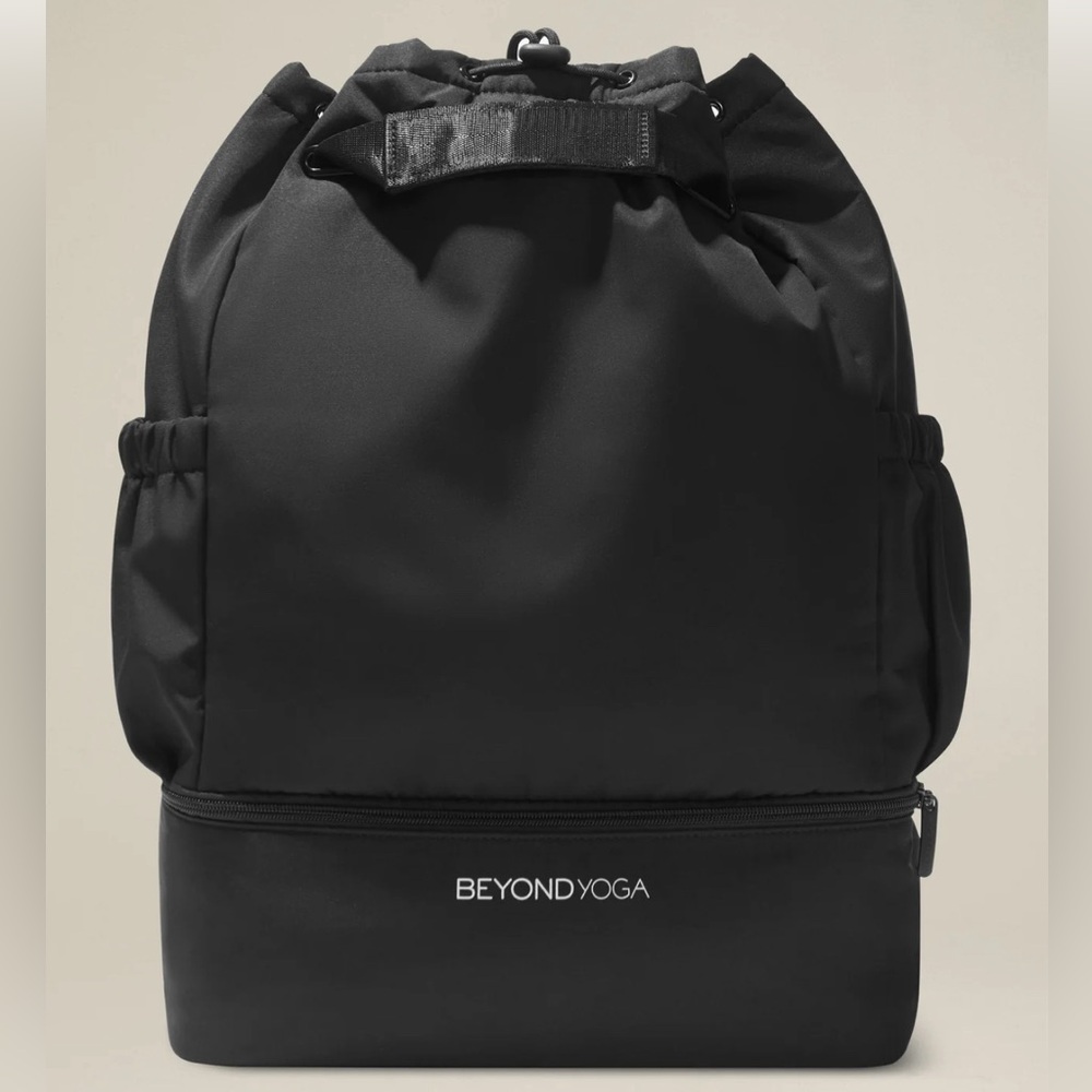 NWT- Beyond Yoga Black Convertible Gym Bag